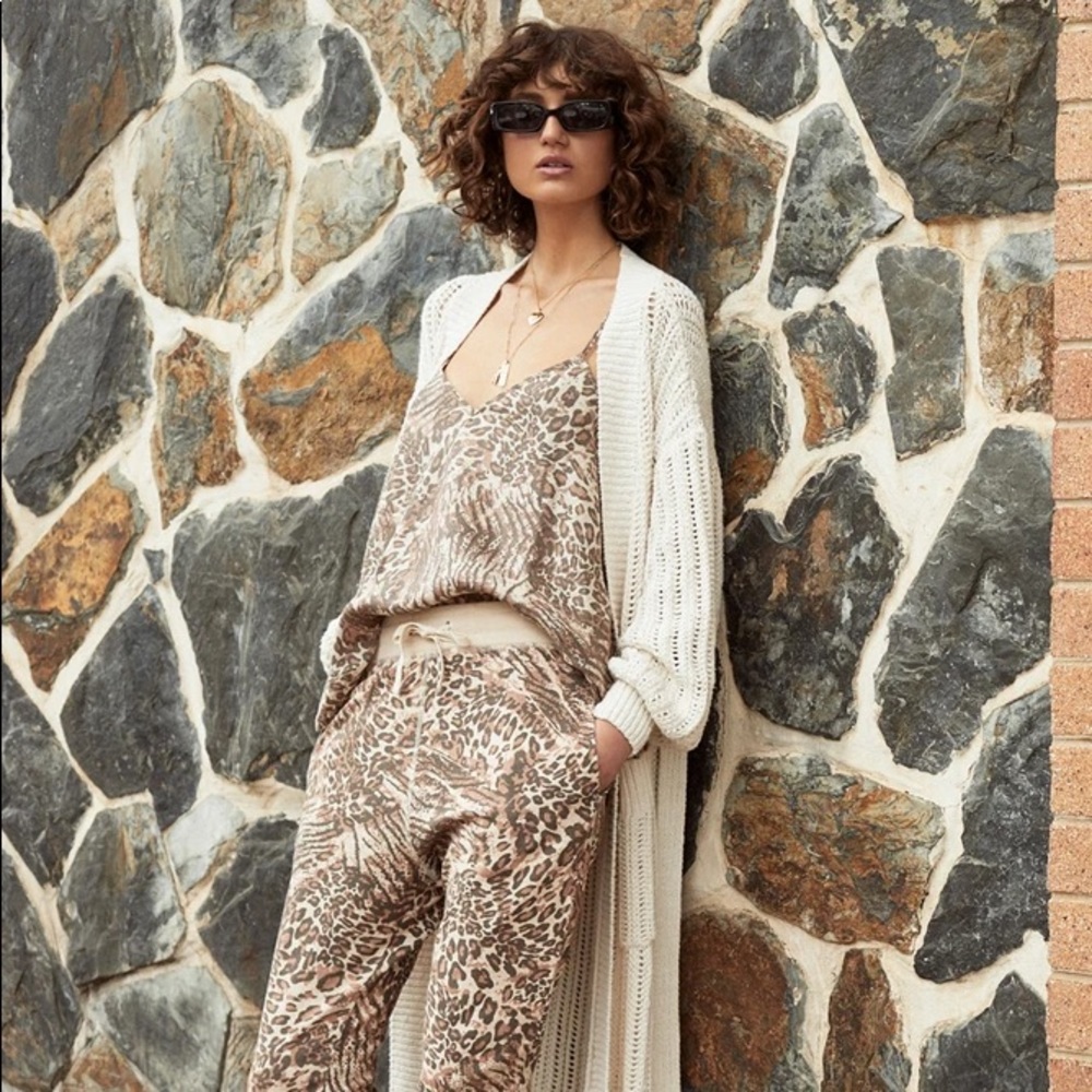 ♥️Spell ADA Trackies!! LEOPARD! M!! BNWT!